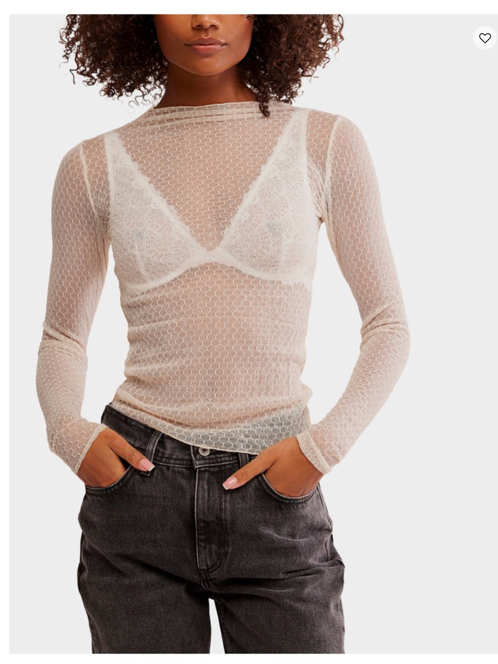 Free People Minding My Business Top